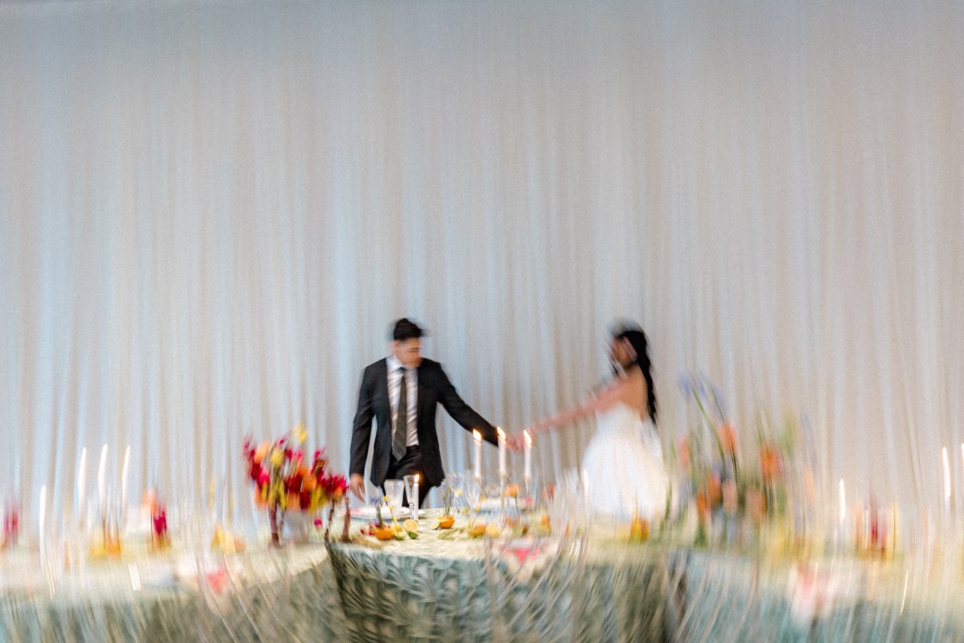 Movement in the gown — The Sky Room